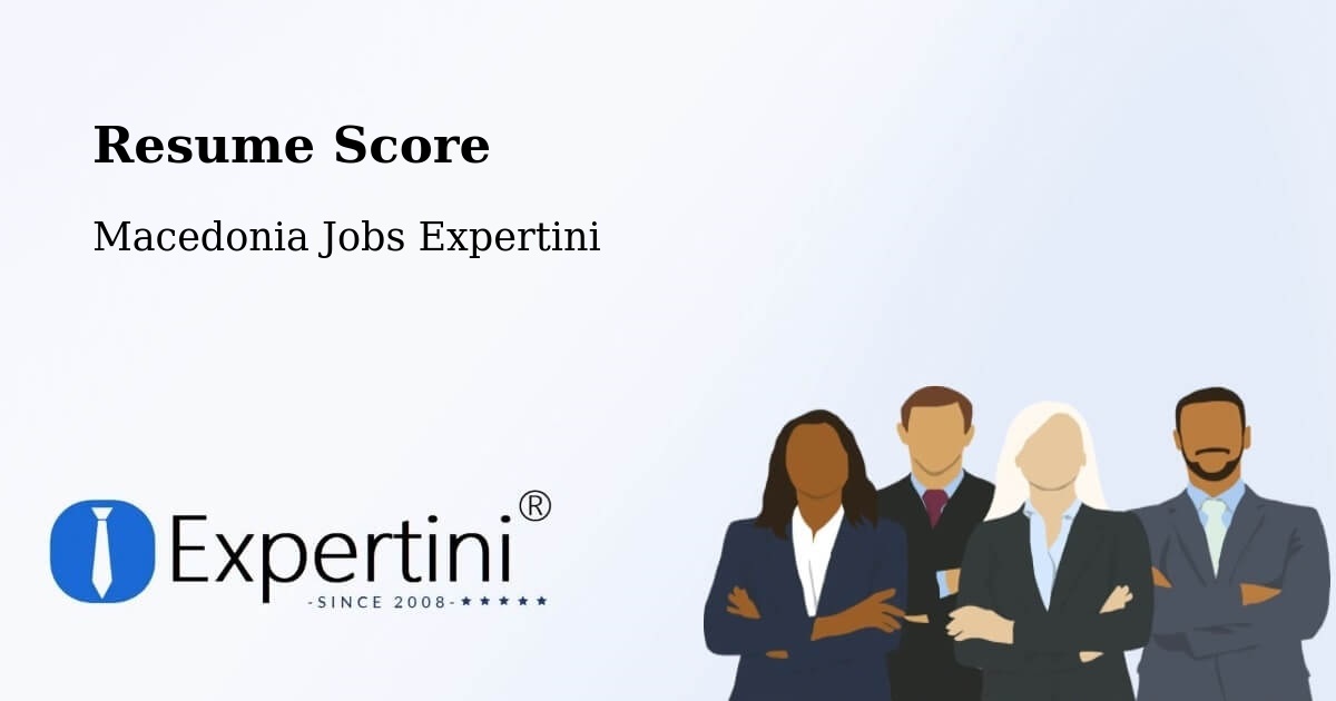 Resume Score & Job Description Match Tool – Matejce - Macedonia Jobs Expertini