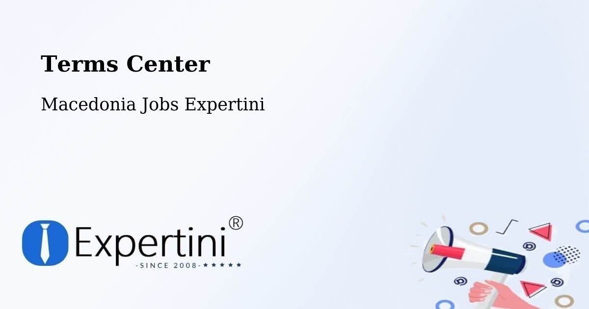 Terms of Service – Matejce - Macedonia Jobs Expertini